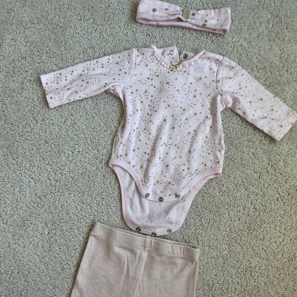 Baby Girl 3 piece set from Little Me - Picture 1 of 4